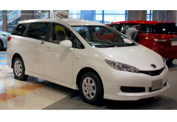 المواصفات والتفاصيل التقنية الكاملة 2009 Toyota Wish II 1.8i (144 Hp) CVT-i