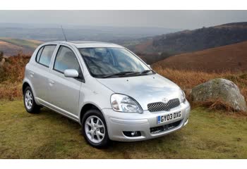 Full specifications and technical details 2003 Toyota Yaris I (facelift 2003) 5-door 1.3 VVT-i (87 Hp)