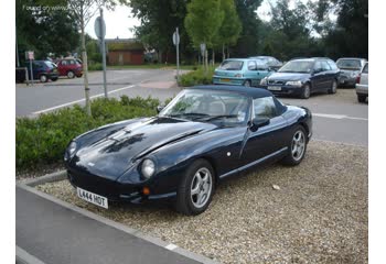 Full specifications and technical details 1992 TVR Chimaera 5.0 (340 Hp)