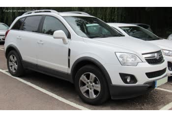 Full specifications and technical details 2010 Vauxhall Antara (facelift 2010) 2.2 CDTI (184 Hp) 4x4 Automatic