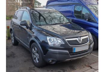 المواصفات والتفاصيل التقنية الكاملة 2006 Vauxhall Antara 2.4 16V (140 Hp) 4x4