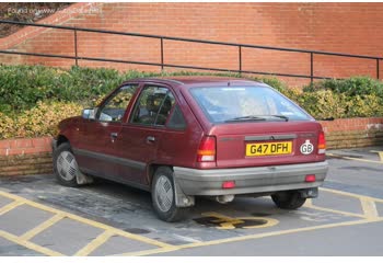 1984 Vauxhall Astra Mk II CC 1.2 S (55 Hp) thumb image