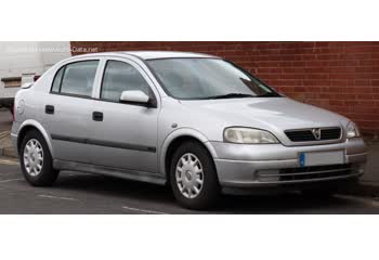 المواصفات والتفاصيل التقنية الكاملة 1998 Vauxhall Astra Mk IV 2.0 16V (136 Hp)