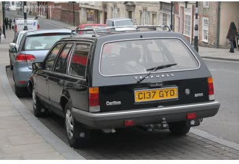 المواصفات والتفاصيل التقنية الكاملة 1983 Vauxhall Carlton Mk II Estate (facelift 1982) 2.3 D (71 Hp)