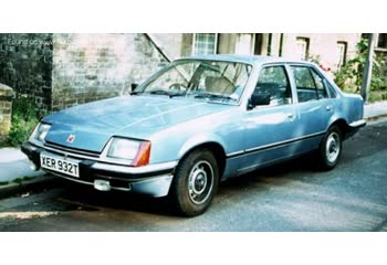 المواصفات والتفاصيل التقنية الكاملة 1983 Vauxhall Carlton Mk II 2.0 E (110 Hp)