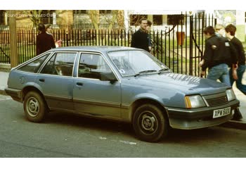 1987 Vauxhall Cavalier Mk II CC 2.0 SRi 130 (130 Hp) thumb image