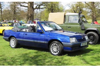 1985 Vauxhall Cavalier Mk II Convertible 1800i (112 Hp) thumb image