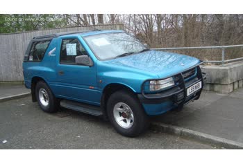 Full specifications and technical details 1995 Vauxhall Frontera Sport 2.8 TD (113 Hp)