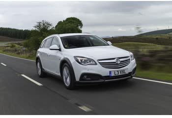 المواصفات والتفاصيل التقنية الكاملة 2013 Vauxhall Insignia I Country Tourer 2.0 CDTi ecoTEC (163 Hp) 4x4 Automatic