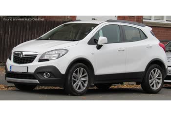 المواصفات والتفاصيل التقنية الكاملة 2012 Vauxhall Mokka 1.4i Turbo ecoTEC (140 Hp) Automatic