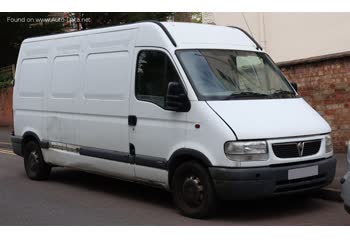 2003 Vauxhall Movano LWB (facelift 2003) 3500 2.5 CDTI 16V (115 Hp) thumb image