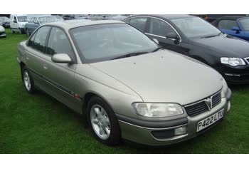 Full specifications and technical details 1994 Vauxhall Omega B 2.5 TD (130 Hp) Automatic