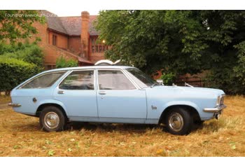 Full specifications and technical details 1972 Vauxhall Victor FE Estate 1800 (78 Hp)