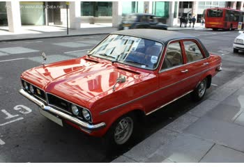 Full specifications and technical details 1972 Vauxhall Viva HC 2300 (110 Hp)