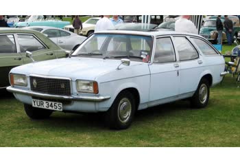 المواصفات والتفاصيل التقنية الكاملة 1976 Vauxhall VX Estate 1800 (88 Hp)