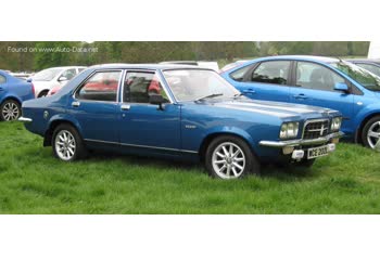 Full specifications and technical details 1976 Vauxhall VX 1800 (88 Hp)