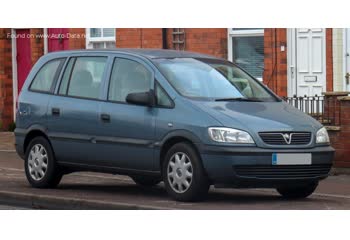 1999 Vauxhall Zafira A 1.8 16V (116 Hp) Automatic thumb image