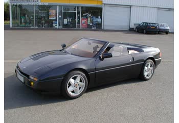 Full specifications and technical details 1990 Venturi 210 Cabrio 2.5 i V6 (210 Hp)