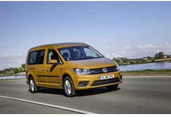 المواصفات والتفاصيل التقنية الكاملة 2015 Volkswagen Caddy Maxi IV 1.4 TGI (110 Hp) CNG