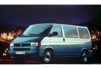 المواصفات والتفاصيل التقنية الكاملة 1990 Volkswagen Caravelle (T4) 2.4 D (78 Hp) Automatic