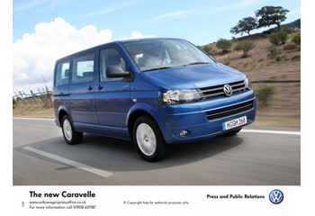 2011 Volkswagen Caravelle (T5, facelift 2009) 2.0 TSI (204 Hp) 4MOTION DSG thumb image