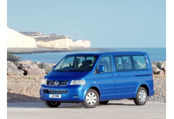 المواصفات والتفاصيل التقنية الكاملة 2003 Volkswagen Caravelle (T5) 1.9 TDI (105 Hp)