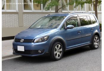 المواصفات والتفاصيل التقنية الكاملة 2010 Volkswagen Cross Touran I (facelift 2010) 2.0 TDI (170 Hp) DSG