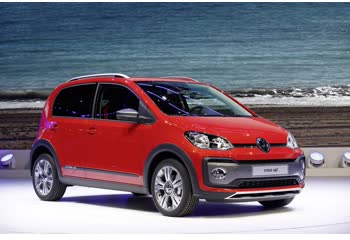 المواصفات والتفاصيل التقنية الكاملة 2018 Volkswagen Cross Up! (facelift 2016) 1.0 (75 Hp) ASG