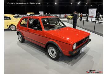 المواصفات والتفاصيل التقنية الكاملة 1977 Volkswagen Golf I (3-door) 1.5 (70 Hp) Automatic