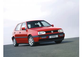 1992 Volkswagen Golf III 2.0 GTI 16V (150 Hp) thumb image