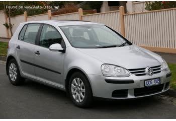 2004 Volkswagen Golf V 1.9 TDI (105 Hp) Manual 6-speed thumb image