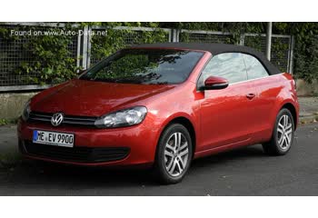 2011 Volkswagen Golf VI Cabriolet 2.0 TDI (140 Hp) thumb image