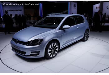 المواصفات والتفاصيل التقنية الكاملة 2013 Volkswagen Golf VII (3-door) 1.6 TDI BlueMotion (110 Hp)