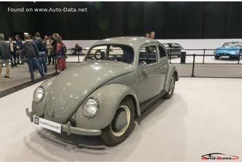 المواصفات والتفاصيل التقنية الكاملة 1967 Volkswagen Kaefer 1500 1.5 (54 Hp)