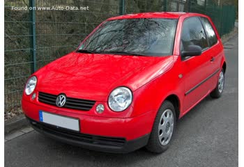 Full specifications and technical details 1998 Volkswagen Lupo (6X) 1.0 (50 Hp)