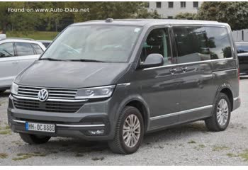 المواصفات والتفاصيل التقنية الكاملة 2019 Volkswagen Multivan (T6.1, facelift 2019) 2.0 TDI (110 Hp)