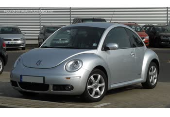 المواصفات والتفاصيل التقنية الكاملة 2005 Volkswagen NEW Beetle (9C, facelift 2005) 1.4 (75 Hp)