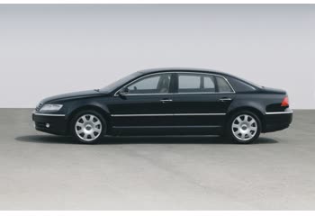 Full specifications and technical details 2005 Volkswagen Phaeton Long 3.2 V6 (241 Hp) Tiptronic 4Motion