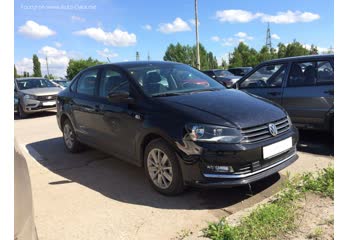 Full specifications and technical details 2014 Volkswagen Polo V Sedan (facelift 2014) 1.6 MPI (90 Hp)