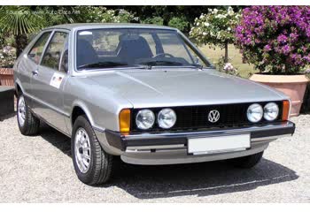 المواصفات والتفاصيل التقنية الكاملة 1974 Volkswagen Scirocco I (53) 1.5 (75 Hp)