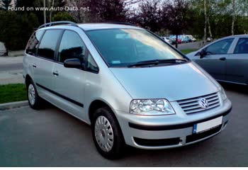 المواصفات والتفاصيل التقنية الكاملة 2000 Volkswagen Sharan I (facelift 2000) 2.0 (115 Hp) Automatic