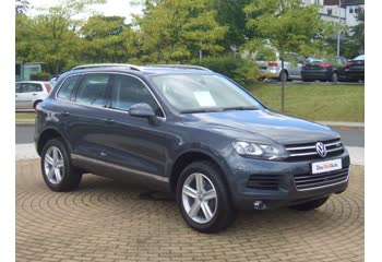 Full specifications and technical details 2010 Volkswagen Touareg II (7P) 4.2 TDI V8 (340 Hp) 4MOTION Automatic