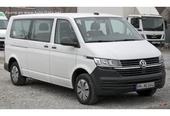 2019 Volkswagen Transporter (T6.1, facelift 2019) Kombi 2.0 TDI (150 Hp) L1H1 thumb image