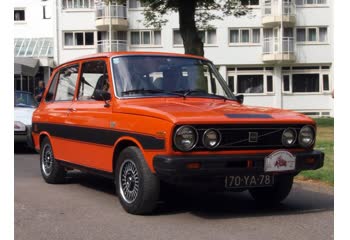 Full specifications and technical details 1975 Volvo 66 Combi GL 1.3 (57 Hp) Variornatic