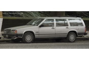 Full specifications and technical details 1987 Volvo 740 Combi (745) 2.3 16V (159 Hp)