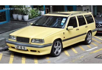 المواصفات والتفاصيل التقنية الكاملة 1991 Volvo 850 Combi (LW) 2.5 10V (140 Hp) Automatic