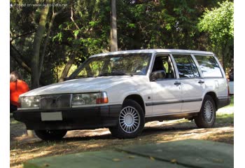 المواصفات والتفاصيل التقنية الكاملة 1991 Volvo 940 Combi (945) 2.4 TD (122 Hp)