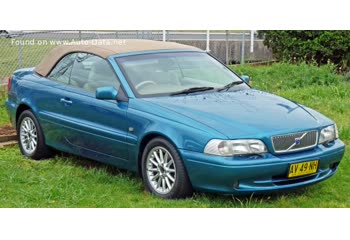 المواصفات والتفاصيل التقنية الكاملة 1997 Volvo C70 Convertible 2.5 20V Turbo (193 Hp)