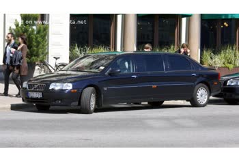 المواصفات والتفاصيل التقنية الكاملة 2003 Volvo S80 (facelift 2003) Stretch Limousine 2.4 20V (170 Hp) Automatic