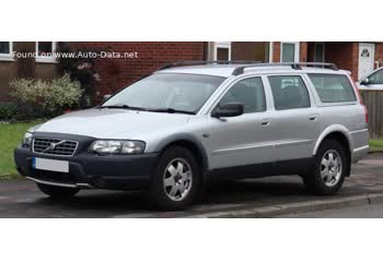 المواصفات والتفاصيل التقنية الكاملة 2002 Volvo XC70 I 2.5 T (210 Hp) AWD Automatic